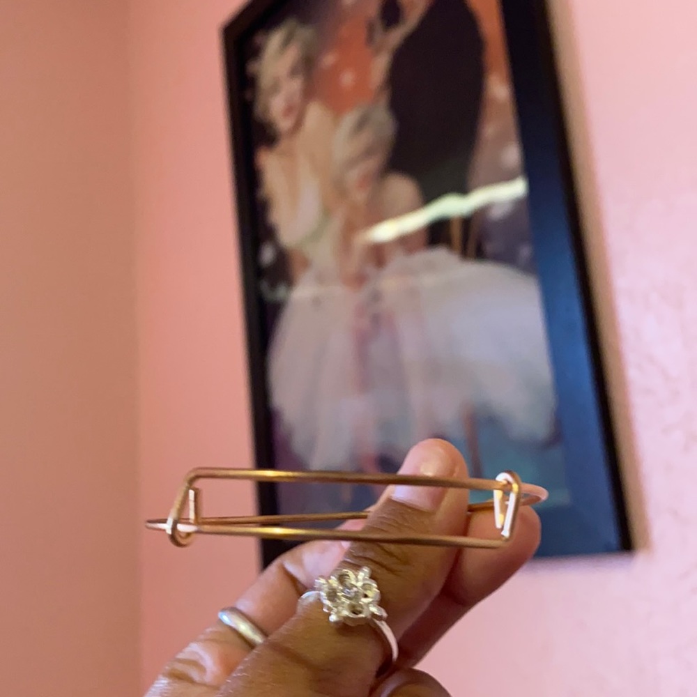 Gold Bracelet w/No charms But you can add charms